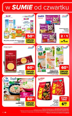 Carrefour Market - gazetka promocyjna W sumie od czwartku weekend okazji od czwartku 24.09 do soboty 26.09 - strona 4