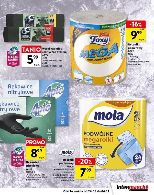 Intermarche - gazetka promocyjna Pamiętamy o bliskich od czwartku 24.09 do środy 04.11 - strona 15