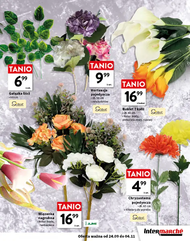 Intermarche - gazetka promocyjna Pamiętamy o bliskich od czwartku 24.09 do środy 04.11 - strona 9
