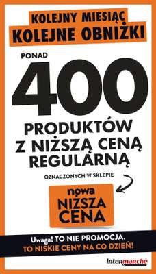 Intermarche - gazetka promocyjna Obniżka cen od środy 30.09 do soboty 31.10