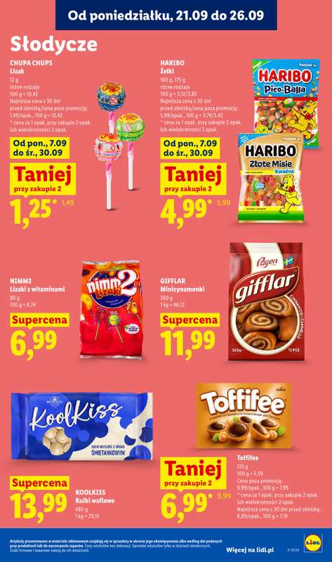 Lidl - gazetka promocyjna Oferta od poniedziałku od poniedziałku 21.09 do środy 23.09 - strona 71