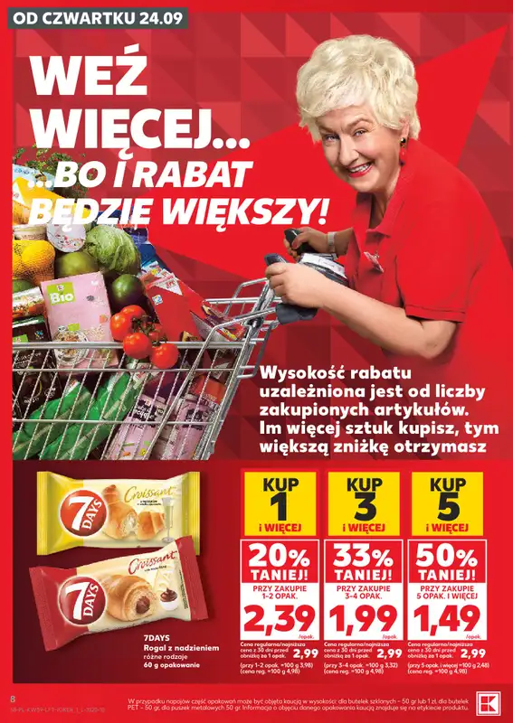 Kaufland - gazetka promocyjna Gazetka Tygodnia od czwartku 24.09 do środy 30.09 - strona 8