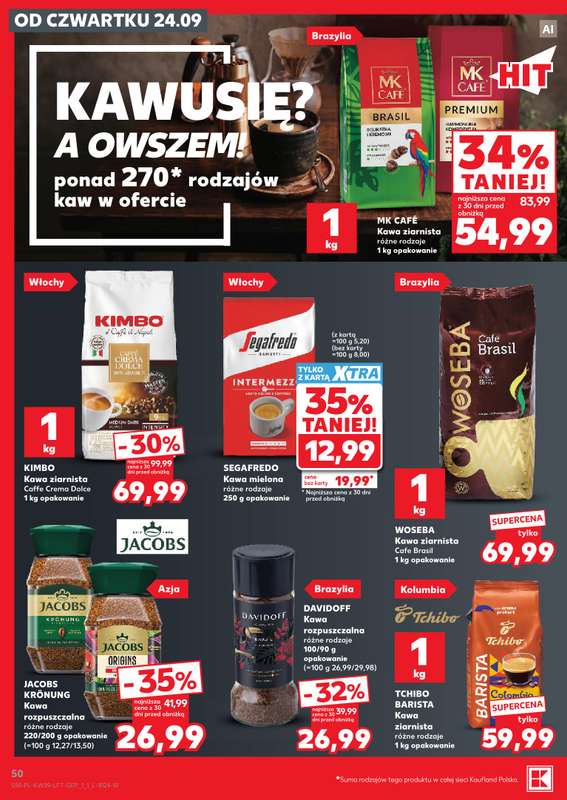 Kaufland - gazetka promocyjna Gazetka Tygodnia od czwartku 24.09 do środy 30.09 - strona 50