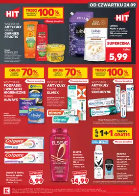 Kaufland - gazetka promocyjna Gazetka Tygodnia od czwartku 24.09 do środy 30.09 - strona 57