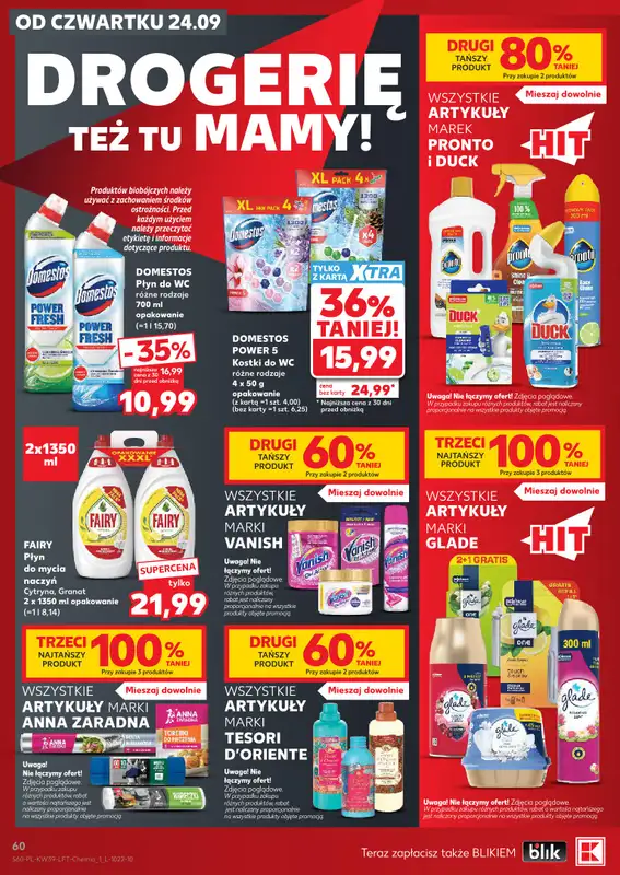 Kaufland - gazetka promocyjna Gazetka Tygodnia od czwartku 24.09 do środy 30.09 - strona 60