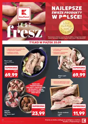 Kaufland - gazetka promocyjna Gazetka Tygodnia od czwartku 24.09 do środy 30.09 - strona 22