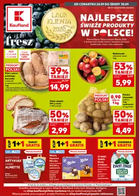 Kaufland - gazetka promocyjna Gazetka Tygodnia od czwartku 24.09 do środy 30.09