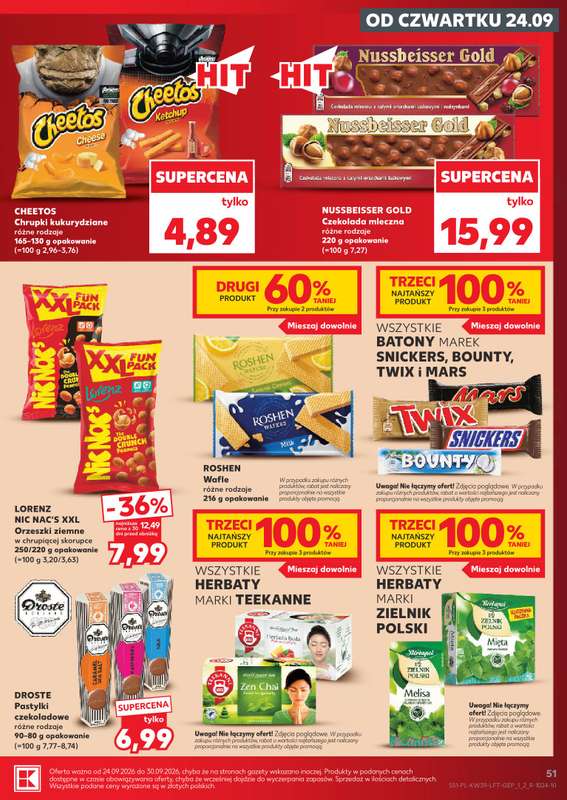 Kaufland - gazetka promocyjna Gazetka Tygodnia od czwartku 24.09 do środy 30.09 - strona 51
