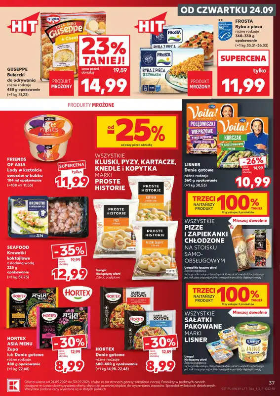 Kaufland - gazetka promocyjna Gazetka Tygodnia od czwartku 24.09 do środy 30.09 - strona 37