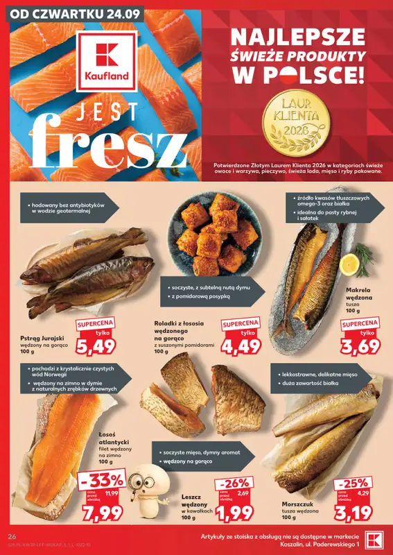 Kaufland - gazetka promocyjna Gazetka Tygodnia od czwartku 24.09 do środy 30.09 - strona 26