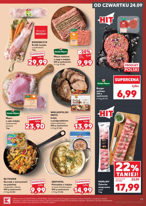 Kaufland - gazetka promocyjna Gazetka Tygodnia od czwartku 24.09 do środy 30.09 - strona 33