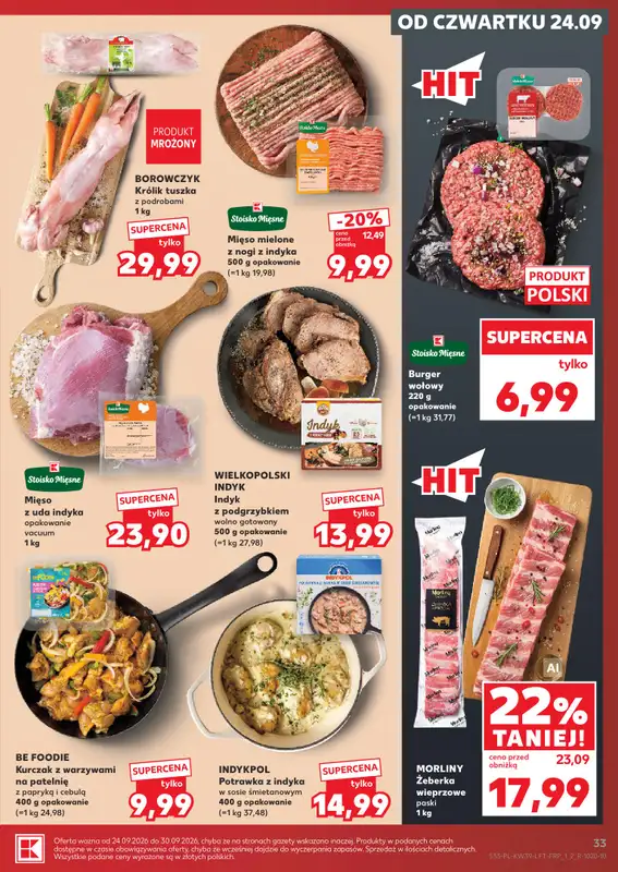 Kaufland - gazetka promocyjna Gazetka Tygodnia od czwartku 24.09 do środy 30.09 - strona 33