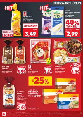 Kaufland - gazetka promocyjna Gazetka Tygodnia od czwartku 24.09 do środy 30.09 - strona 31