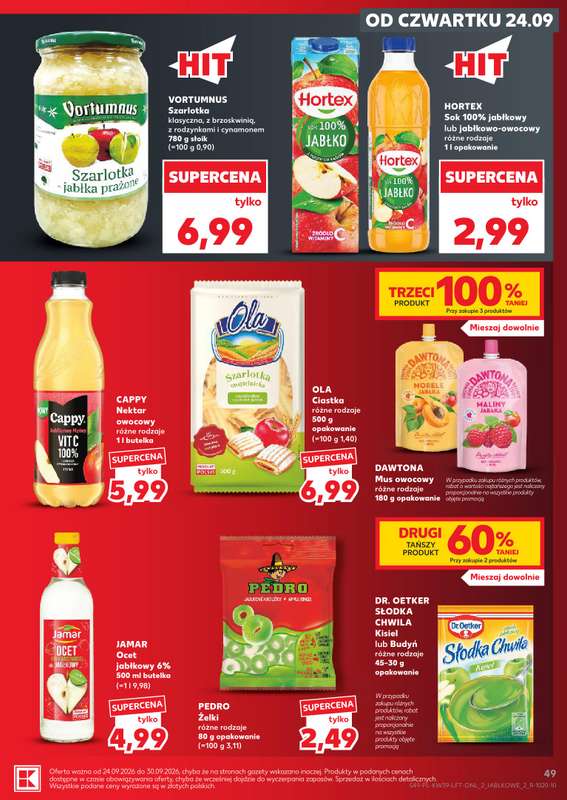 Kaufland - gazetka promocyjna Gazetka Tygodnia od czwartku 24.09 do środy 30.09 - strona 49