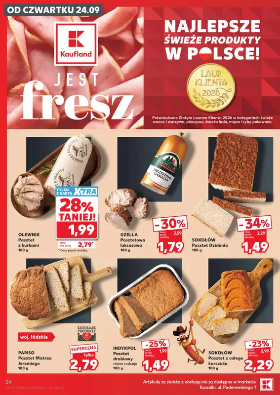 Kaufland - gazetka promocyjna Gazetka Tygodnia od czwartku 24.09 do środy 30.09 - strona 24