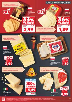 Kaufland - gazetka promocyjna Gazetka Tygodnia od czwartku 24.09 do środy 30.09 - strona 27