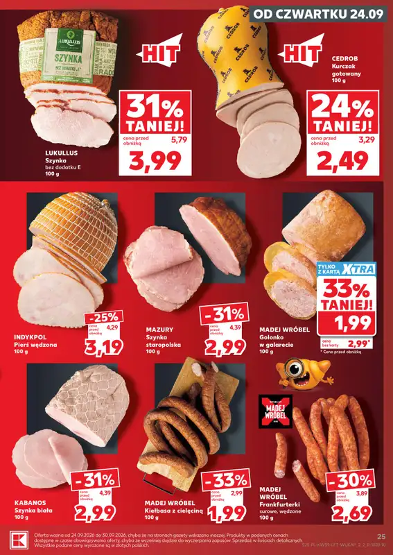 Kaufland - gazetka promocyjna Gazetka Tygodnia od czwartku 24.09 do środy 30.09 - strona 25