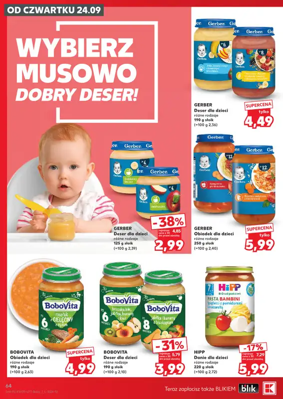 Kaufland - gazetka promocyjna Gazetka Tygodnia od czwartku 24.09 do środy 30.09 - strona 64
