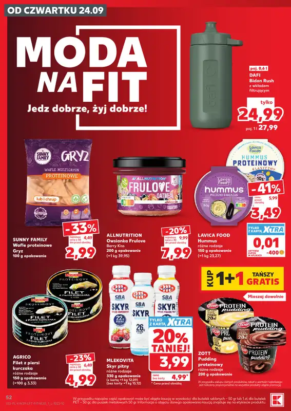 Kaufland - gazetka promocyjna Gazetka Tygodnia od czwartku 24.09 do środy 30.09 - strona 52