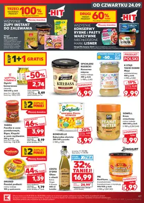 Kaufland - gazetka promocyjna Gazetka Tygodnia od czwartku 24.09 do środy 30.09 - strona 47