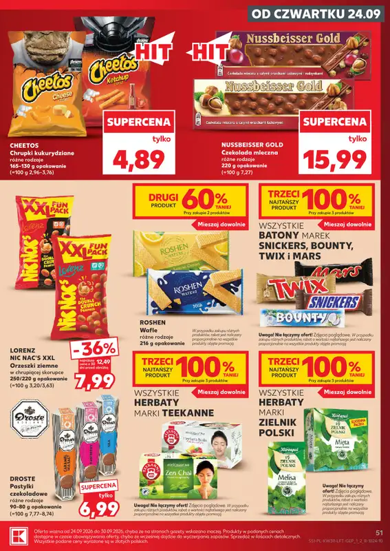 Kaufland - gazetka promocyjna Gazetka Tygodnia od czwartku 24.09 do środy 30.09 - strona 51