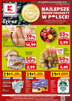 Kaufland - gazetka promocyjna Gazetka Tygodnia od czwartku 24.09 do środy 30.09