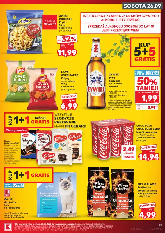 Kaufland - gazetka promocyjna Gazetka Tygodnia od czwartku 24.09 do środy 30.09 - strona 19