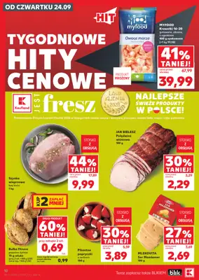 Kaufland - gazetka promocyjna Gazetka Tygodnia od czwartku 24.09 do środy 30.09 - strona 10