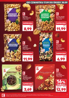 Kaufland - gazetka promocyjna Gazetka Tygodnia od czwartku 24.09 do środy 30.09 - strona 17