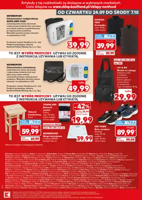 Kaufland - gazetka promocyjna Oferta Kaufland - Non Food od czwartku 24.09 do środy 07.10 - strona 15