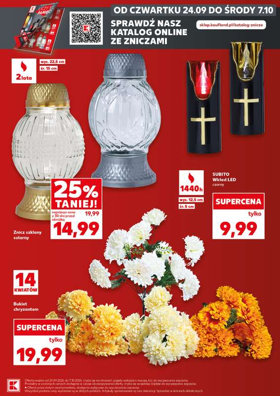 Kaufland - gazetka promocyjna Oferta Kaufland - Non Food od czwartku 24.09 do środy 07.10 - strona 3
