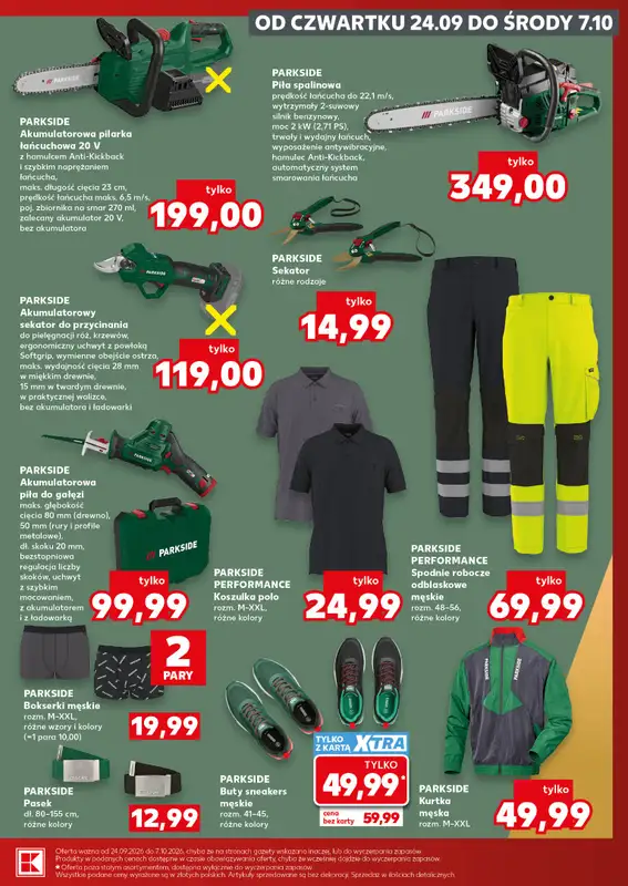 Kaufland - gazetka promocyjna Oferta Kaufland - Non Food od czwartku 24.09 do środy 07.10 - strona 13