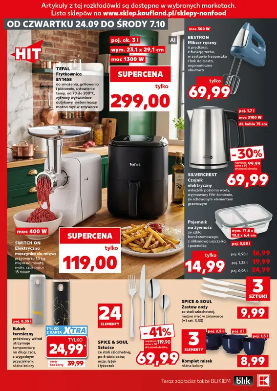 Kaufland - gazetka promocyjna Oferta Kaufland - Non Food od czwartku 24.09 do środy 07.10 - strona 8