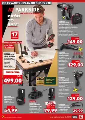 Kaufland - gazetka promocyjna Oferta Kaufland - Non Food od czwartku 24.09 do środy 07.10 - strona 12