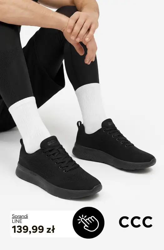 CCC - gazetka promocyjna SNEAKERSY męskie od środy 23.09  - strona 10