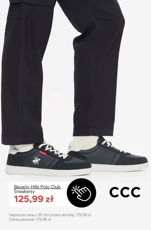 CCC - gazetka promocyjna SNEAKERSY męskie od środy 23.09  - strona 7