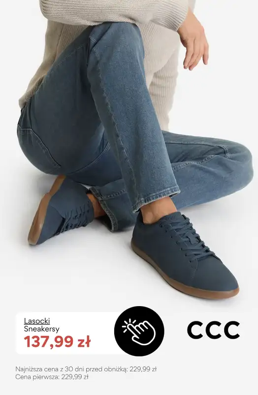 CCC - gazetka promocyjna SNEAKERSY męskie od środy 23.09  - strona 8