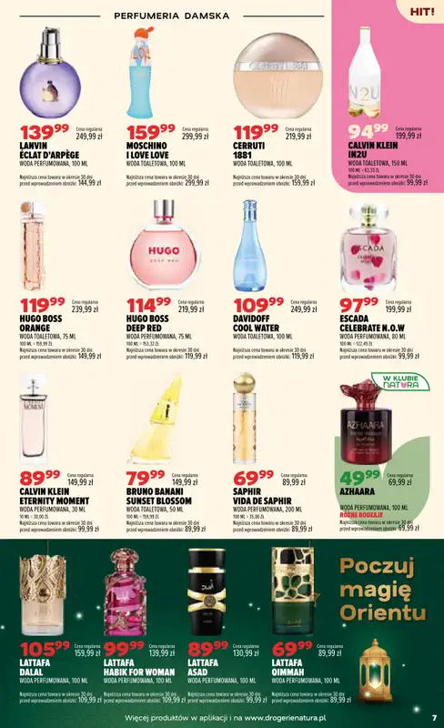 Drogerie Natura - gazetka promocyjna Gazetka od wtorku 22.09 do środy 30.09 - strona 7