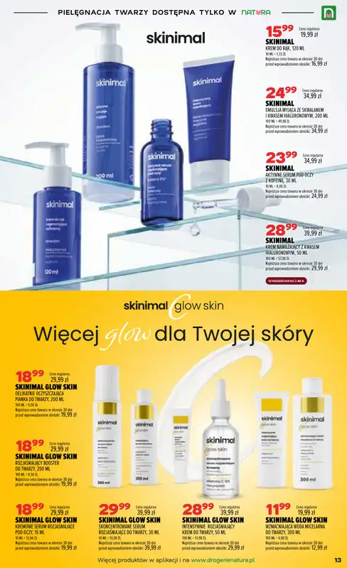 Drogerie Natura - gazetka promocyjna Gazetka od wtorku 22.09 do środy 30.09 - strona 13
