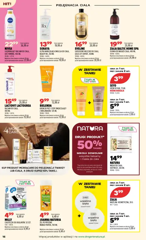 Drogerie Natura - gazetka promocyjna Gazetka od wtorku 22.09 do środy 30.09 - strona 16