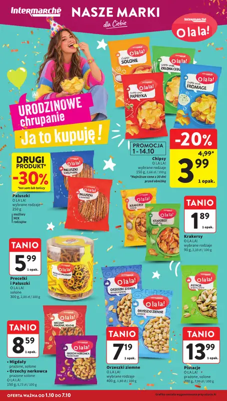 Intermarche - gazetka promocyjna Gazetka od czwartku 01.10 do środy 07.10 - strona 34