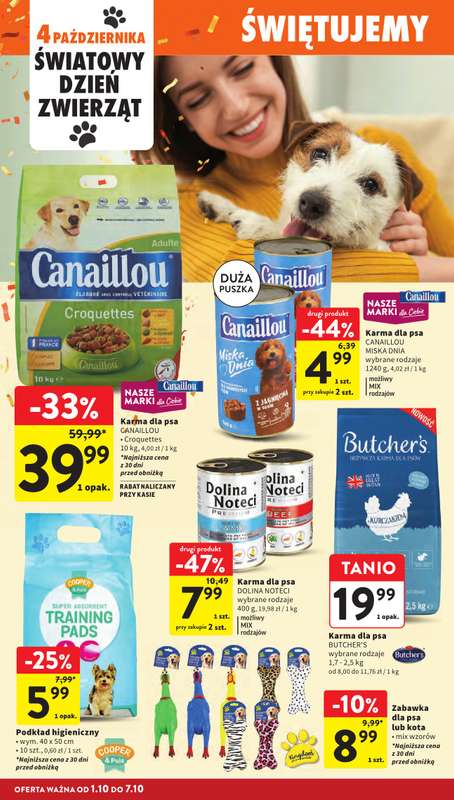 Intermarche - gazetka promocyjna Gazetka od czwartku 01.10 do środy 07.10 - strona 42