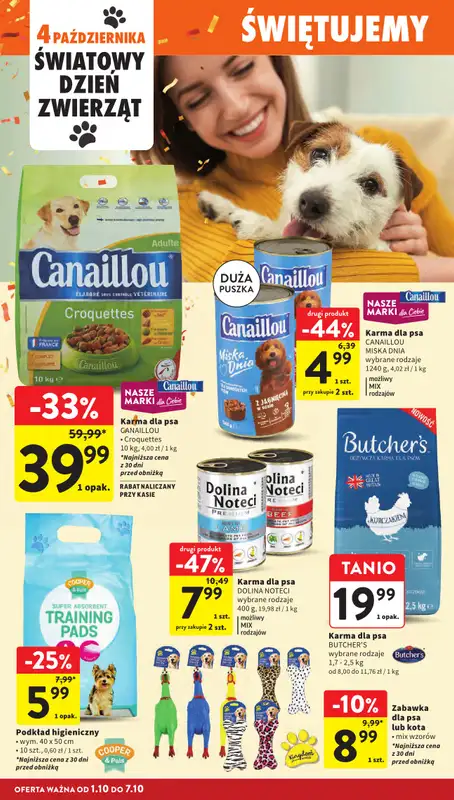 Intermarche - gazetka promocyjna Gazetka od czwartku 01.10 do środy 07.10 - strona 42