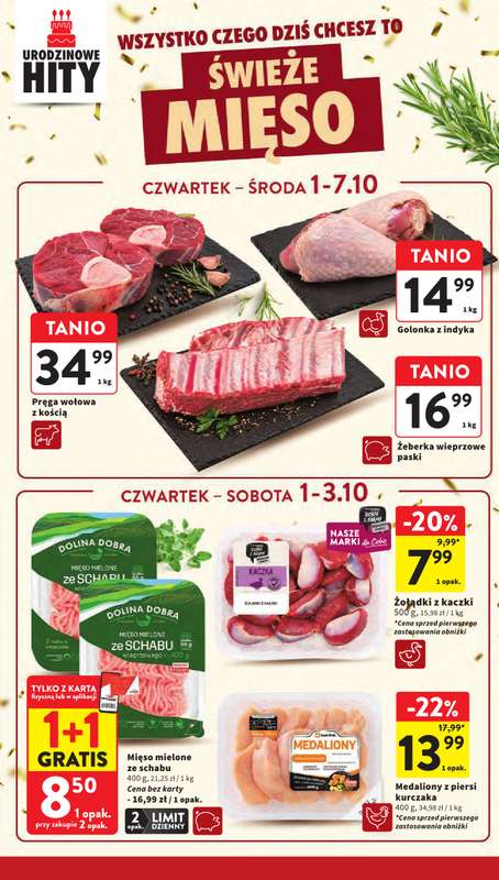 Intermarche - gazetka promocyjna Gazetka od czwartku 01.10 do środy 07.10 - strona 16