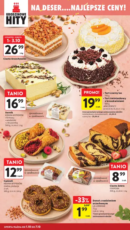 Intermarche - gazetka promocyjna Gazetka od czwartku 01.10 do środy 07.10 - strona 28