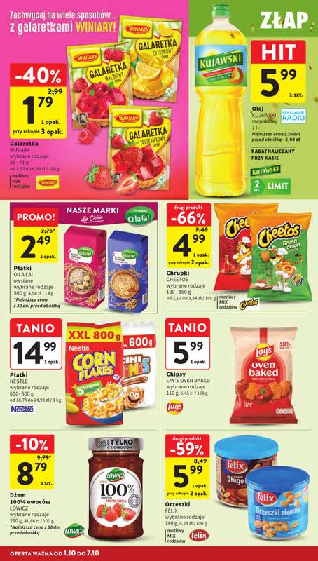 Intermarche - gazetka promocyjna Gazetka od czwartku 01.10 do środy 07.10 - strona 32