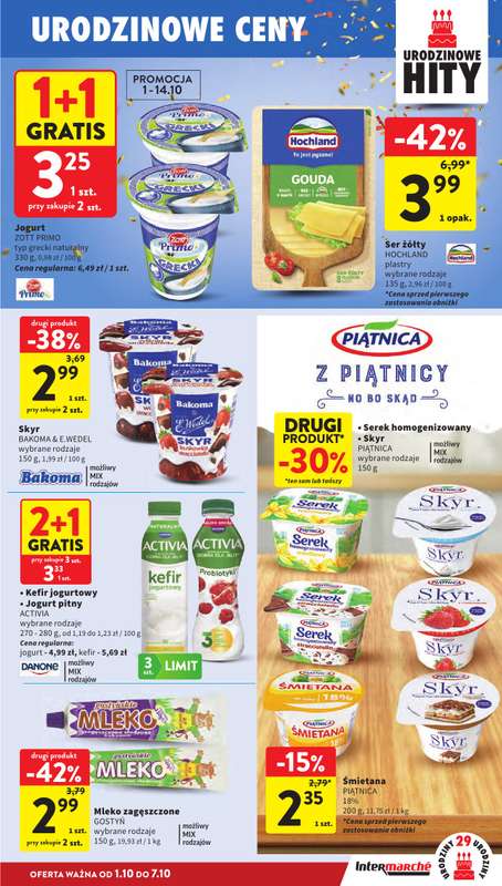 Intermarche - gazetka promocyjna Gazetka od czwartku 01.10 do środy 07.10 - strona 25