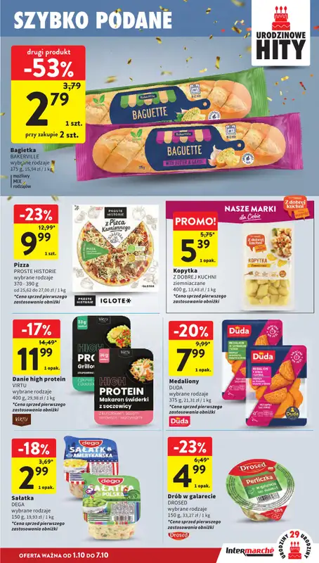 Intermarche - gazetka promocyjna Gazetka od czwartku 01.10 do środy 07.10 - strona 23