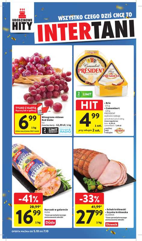 Intermarche - gazetka promocyjna Gazetka od czwartku 01.10 do środy 07.10 - strona 46