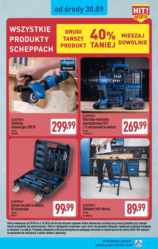 Aldi - gazetka promocyjna Aldi ma to coś! od środy 30.09 do soboty 03.10 - strona 7